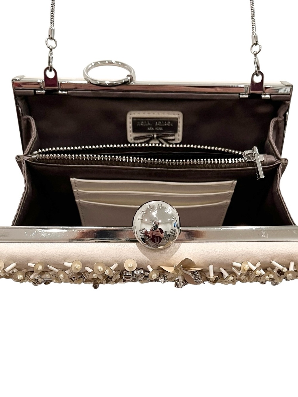 Henri Bendel RARE RARE RARE Embellished Party Box & Dusty NWOT - Picture 10 of 11